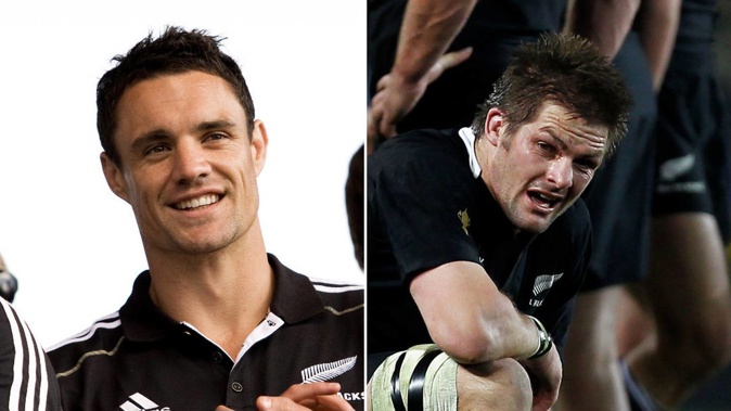Dan Carter could only look on in wonder at his captain Richie McCaw during the 2011 Rugby World Cup campaign. Photo / Photosport