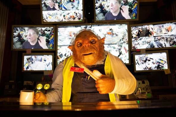 Visitors are introduced to Weta Workshop Unleashed by Jeff. Photo / Sylvie Whinray