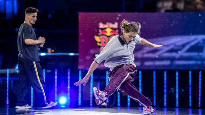 A break dancer competes in the the Red Bull BC One World Final of break dancing last month. Photo / Getty