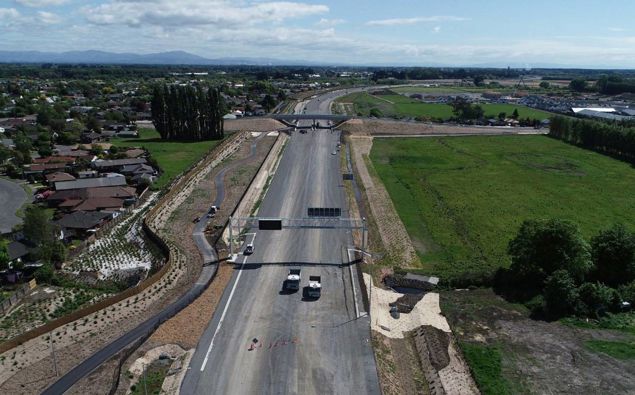 The motorway has been built at a cost of $290 million. Photo / Supplied