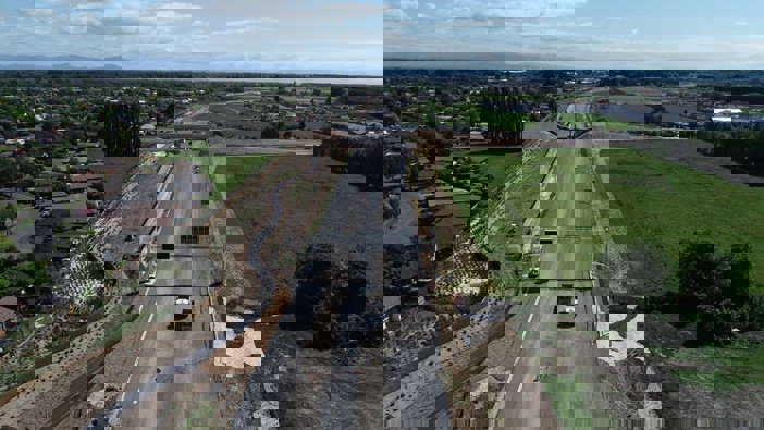 The motorway has been built at a cost of $290 million. Photo / Supplied