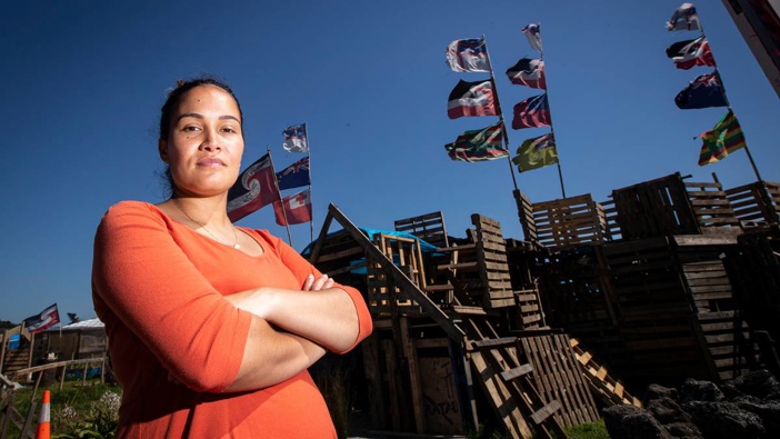 Pania Newton said it would be up to whanau to decide what to do with the land. (Photo / NZ Herald)