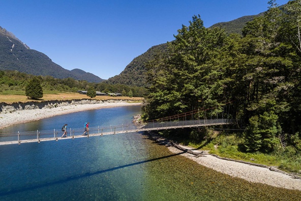 The Milford Track where Heather will be spending part of her summer. (Photo / Supplied)
