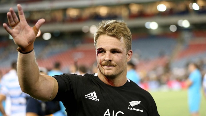 Sam Cane has been named All Black player of the year. Photo / Photosport