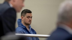 Jesse Kempson watches on during his first appearance in court in December 2018. Photo / Michael Craig