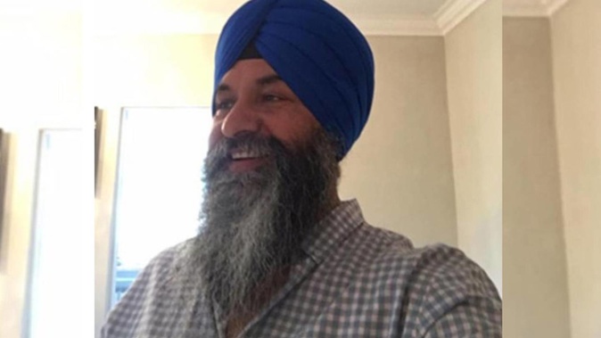 Auckland radio host Harnek Singh, 53, was stabbed in his driveway in Wattle Downs on December 23 and is in a critical condition in Middlemore Hospital. Photo / Supplied