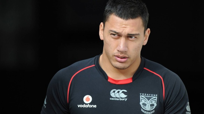 Elijah Taylor rose through the ranks as a youngster at the Warriors - where he met Ian Miles. Photo / Photosport