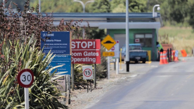 The enterance to Waikeria Prison near Te Awamutu. Photo / Michael Craig