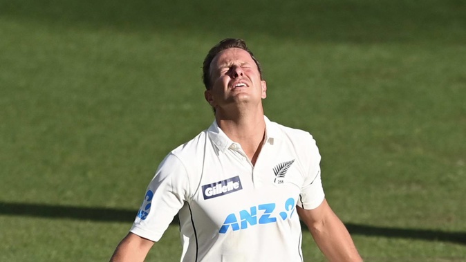 Neil Wagner was in visible pain throughout the first test against Pakistan. Photo / Photosport