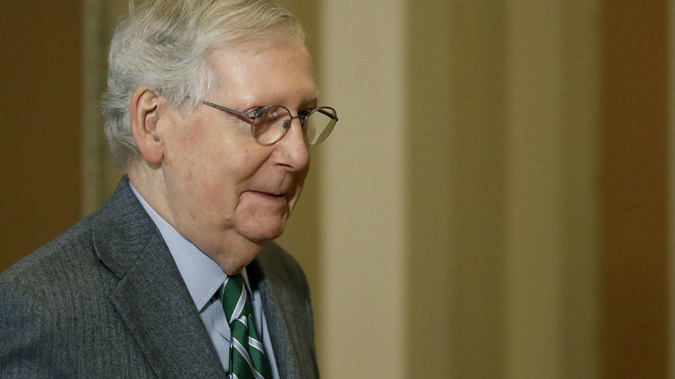 Senate Majority Leader Mitch McConnell. (Photo / AP)