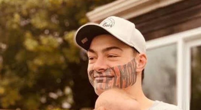 Fairmont Wiringi is in hospital with critical injuries. His father is a well-known gang leader in Christchurch. Photo / Facebook