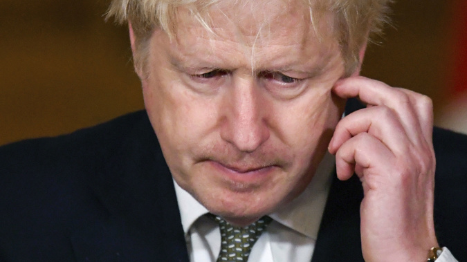UK PM Boris Johnson. (Photo / AP)