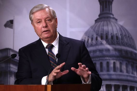 Senator Lindsey Graham. (Photo / Getty)