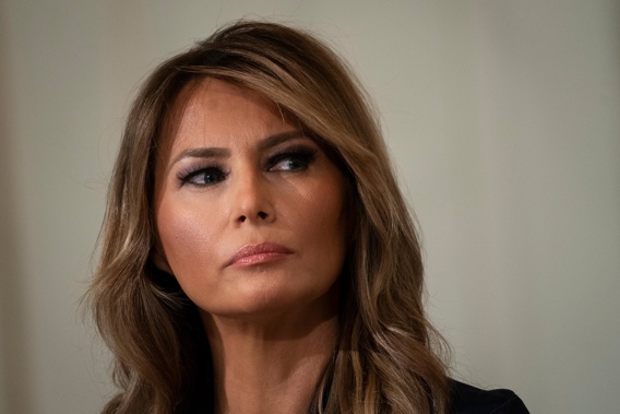 First lady Melania Trump. (Photo / CNN)
