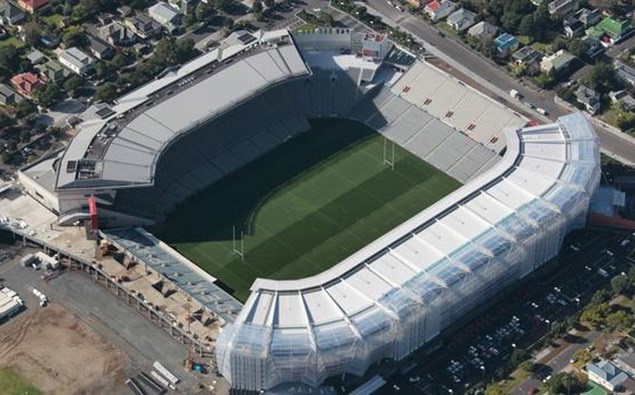 An aerial view of Eden Park. Photo / File