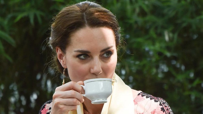 The Duchess of Cambridge got to celebrate her birthday with her very own tea party this year. (Photo / Getty)