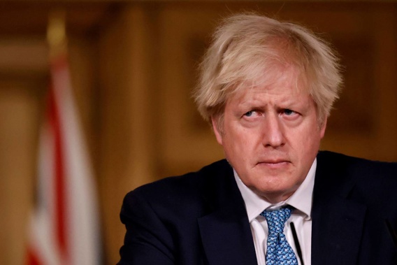 Britain's Prime Minister Boris Johnson has spoken out against China. Photo / AP