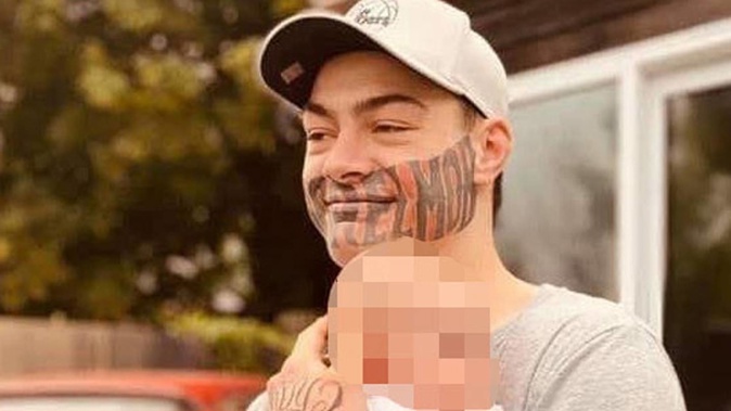 Fairmont Wiringi is in hospital with critical injuries. His father is a well-known gang leader in Christchurch. Photo / Facebook