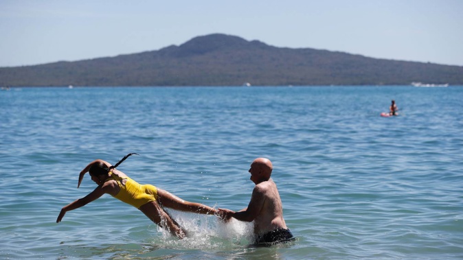 Mission Bay, pictured, is regularly unsafe for swimming because of sewage overflow. Photo/ Dean Purcell