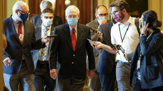 Mitch McConnell. (Photo / AP)