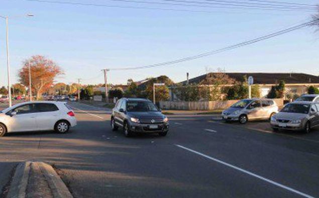 The intersection of Harwood, Breens and Gardiners Rds. Photo / Supplied
