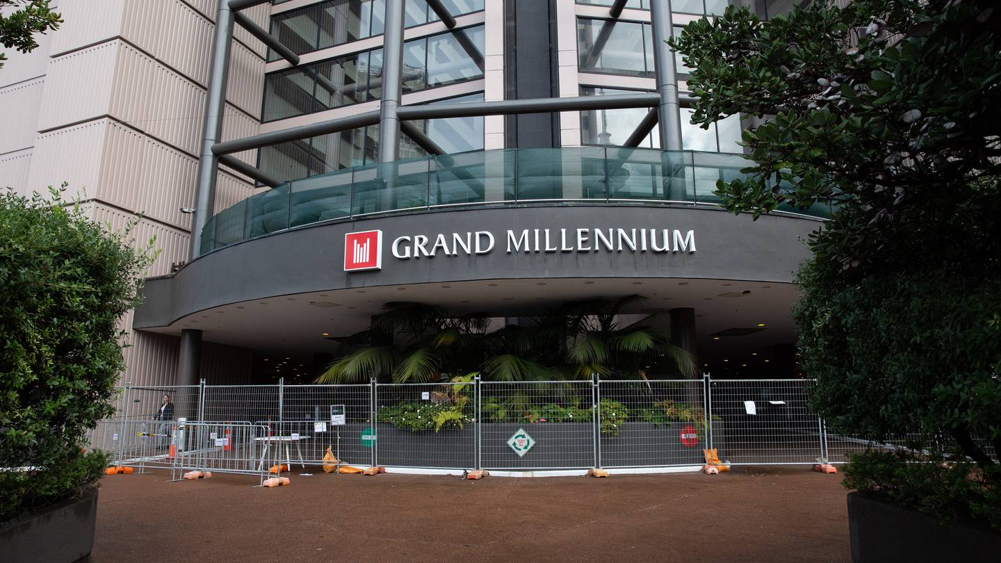 The Grand Millenium Hotel in the Auckland CBD. Photo / Sylvie Whinray