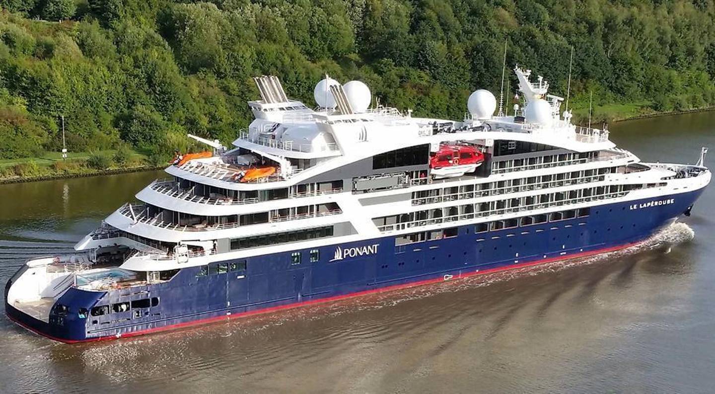 Le Lapérouse is a 264 passenger ship operated by cruise company Ponant.