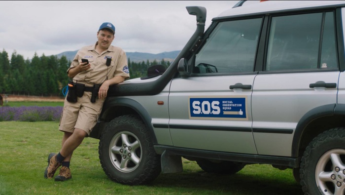 Tom Sainsbury has been apprehending perpetrators of New Zealand's worst travel clichés. Photo / Supplied