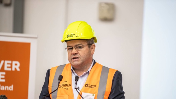 Steve Evans, Fletcher Residential chief executive. Photo / Michael Craig