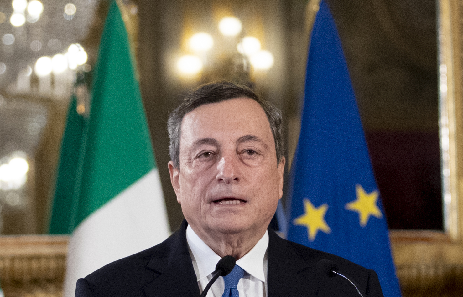 Draghi agrees to try to form Italian government Draghi agrees to try to form Italian government
