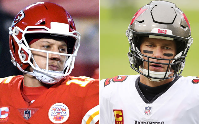 Patrick Mahomes will face off against Tom Brady in Super Bowl LV.