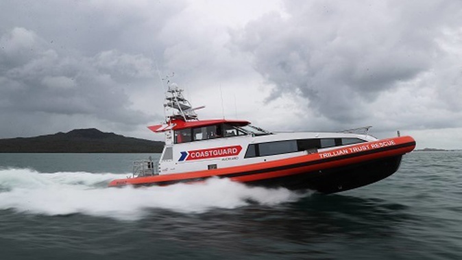 The crews were transferred onto the coastguard's rescue vessel, Trillian Trust Rescue, and in good spirits, damp from the wake but otherwise unharmed.