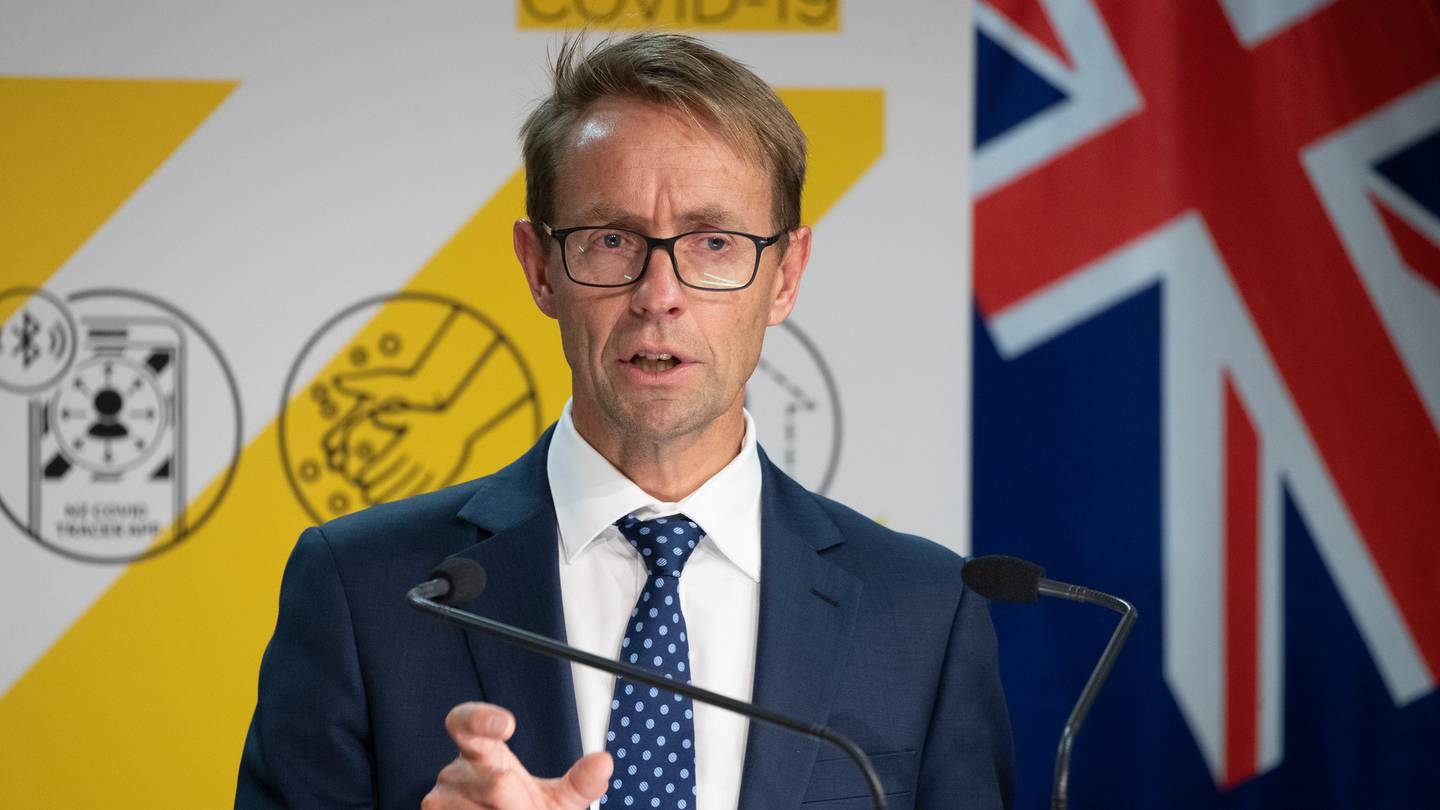 Director general of health Dr Ashley Bloomfield.