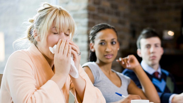 A new survey has found workers are hesitant to call in sick because of staffing and leave issues. Photo / Getty