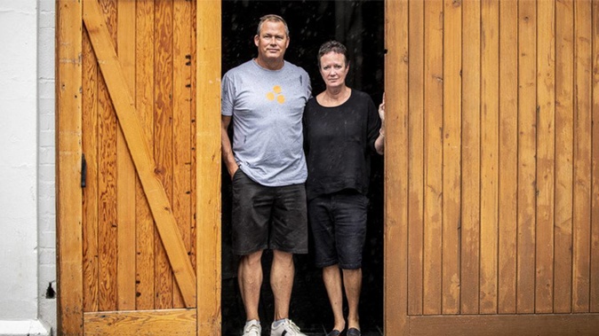 Vivace restaurateurs Eugene Gibson (left) and Mandy Lusk say they lost $10,000 a week during the last lockdowns. Photo/Michael Craig