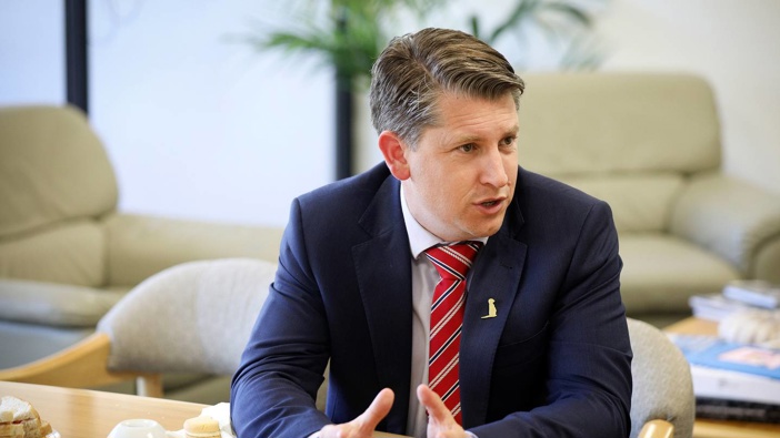 Transport Minister Michael Wood is defending changes made to the Government's transport package. (Photo / File)