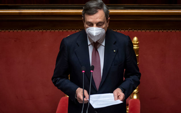 Italian Prime Minister Mario Draghi. (Photo / Getty)