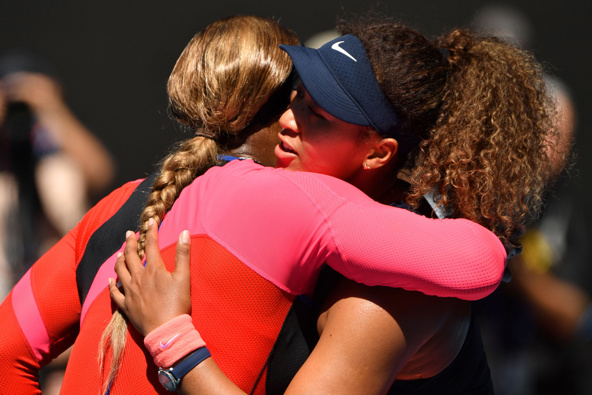 Serena Williams has been denied her the opportunity to match Australian Margaret Court's record of 24 major singles titles after she was beaten by 23-year-old Naomi Osaka at the Australian Open in Melbourne on Thursday. (Photo / AP)