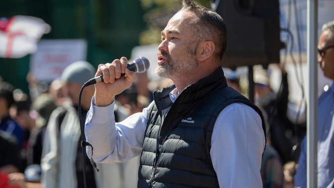 Former Freedom Party leader and anti-lockdown activist Billy Te Kahika. (Photo / File)