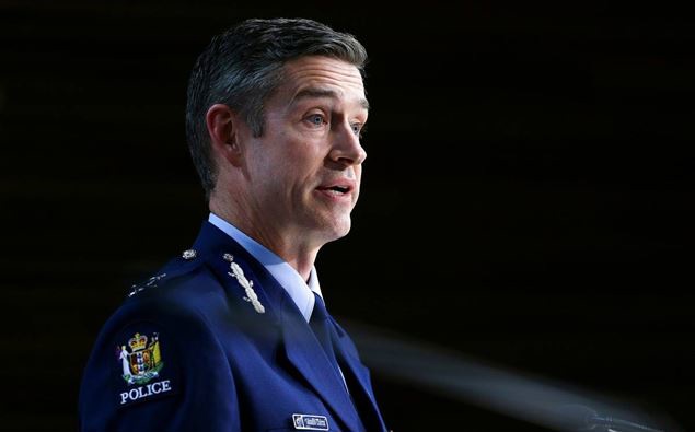 Police Commissioner Andrew Coster. (Photo / NZ Herald)