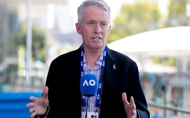 Craig Tiley, CEO of Tennis Australia. (Photo / AP)