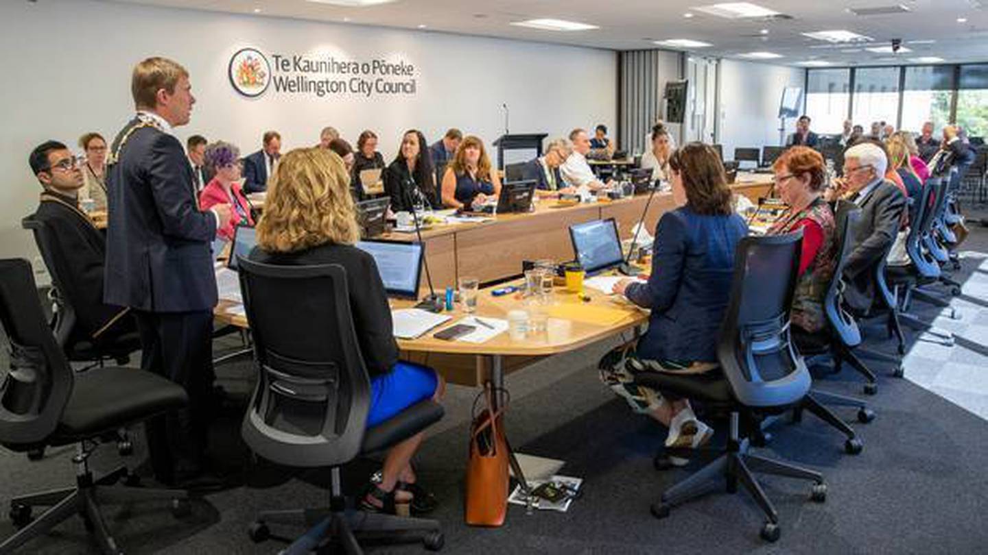 Wellington City Council. Photo / Mark Mitchell