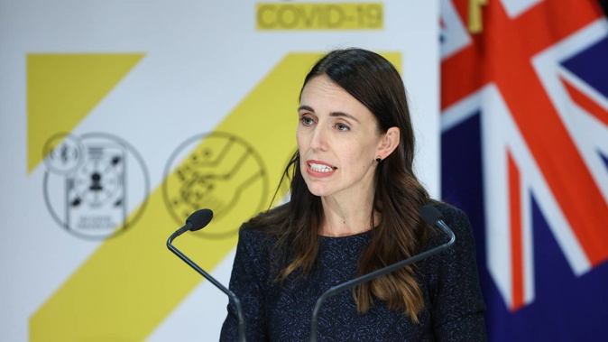 Prime Minister Jacinda Ardern said she was, "like everyone, frustrated" by the latest community case actions in going to work. Photo / Mark Mitchell