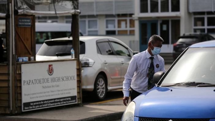 Papatoetoe High School is at the centre of the ongoing outbreak. (Photo / NZ Herald)