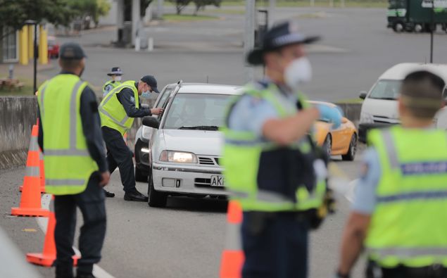 The Auckland border has popped up once again. (Photo / NZ Herald)