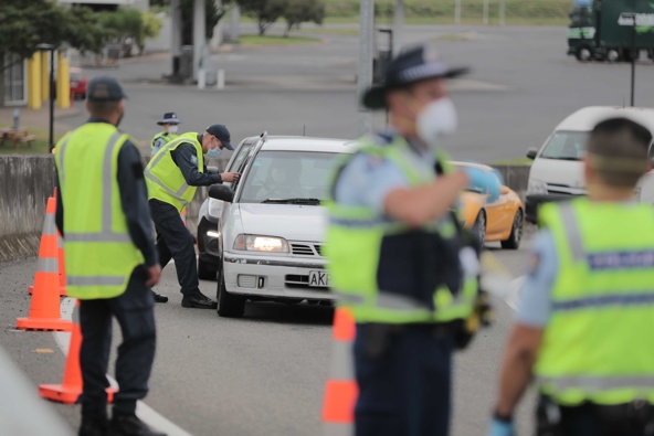 The Auckland border has popped up once again. (Photo / NZ Herald)