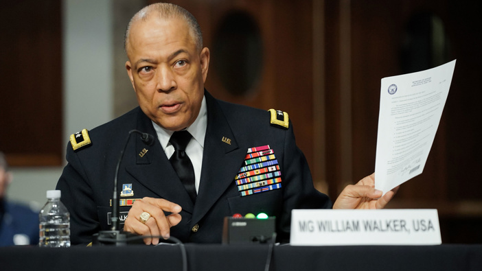 Commanding general of the DC, National Guard, Maj. Gen. William Walker testifies that he did not need authorization before deploying troops in response to protests at the nation's capital in 2020 but that changed for days before the January 6 insurrection.