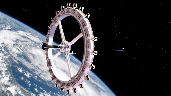 The hotel Voyager Station is set to be built by Orbital Assembly Corporation, a new construction company run by former pilot John Blincow, who also heads up the Gateway Foundation.