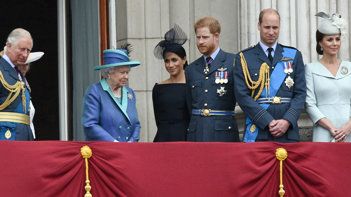 Harry and Meghan spoke out against the rest of the royals. (Photo / Getty)