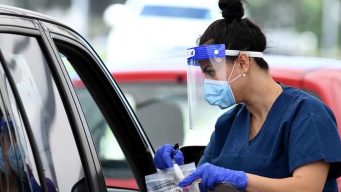A hotel quarantine worker has tested positive to coronavirus. Photo / News Corp Australia